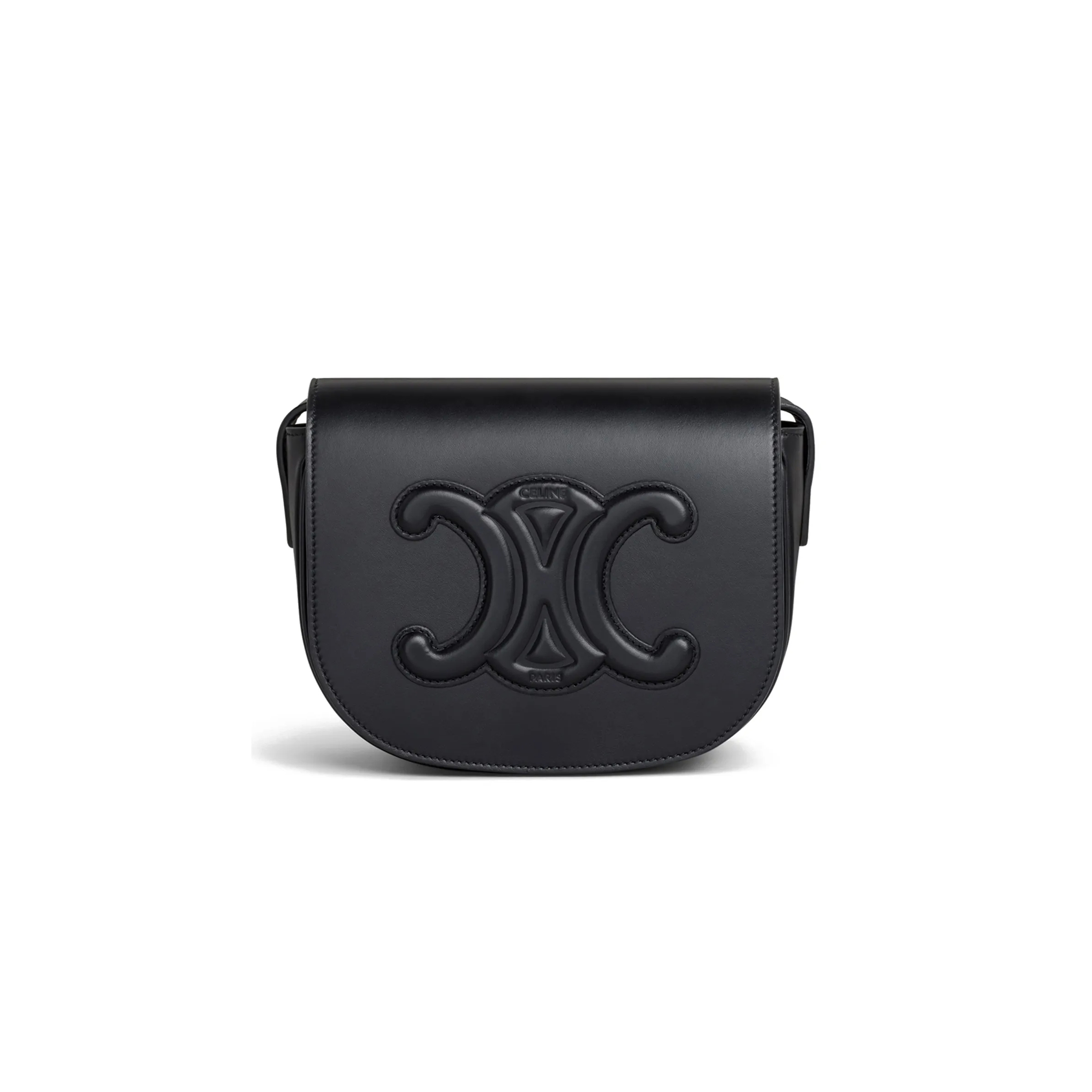 Ce**e crossbody in folco cuir triomphe smooth cowhide 198263du3.38no (18.5*15*7cm)